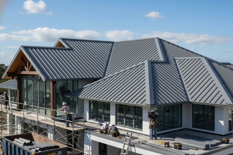 Aluminum Roof Replacement
